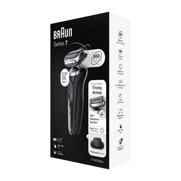 Braun Series 7 71-N1200s Wet & Dry Shaver With Precision Trimmer Head